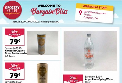 Grocery Outlet Weekly Ad & Flyer April 22 to 28
