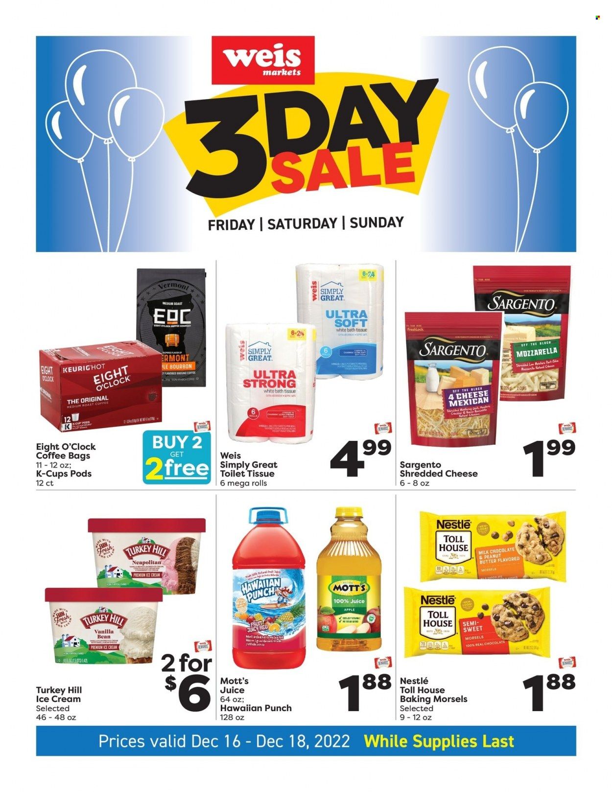 Weis (MD, NY, PA) Weekly Ad Flyer Specials December 16 to December 18, 2022