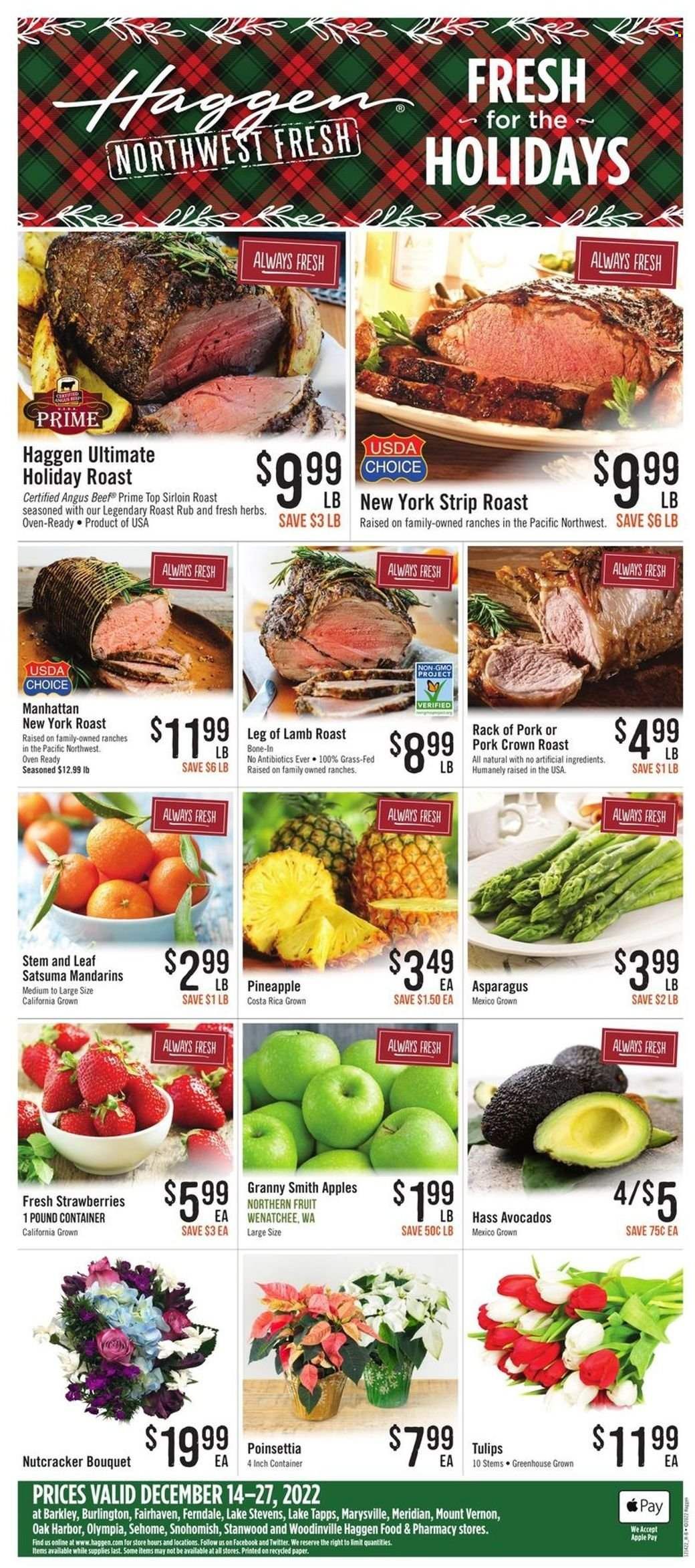 Haggen (WA) Weekly Ad Flyer Specials December 14 to December 27, 2022