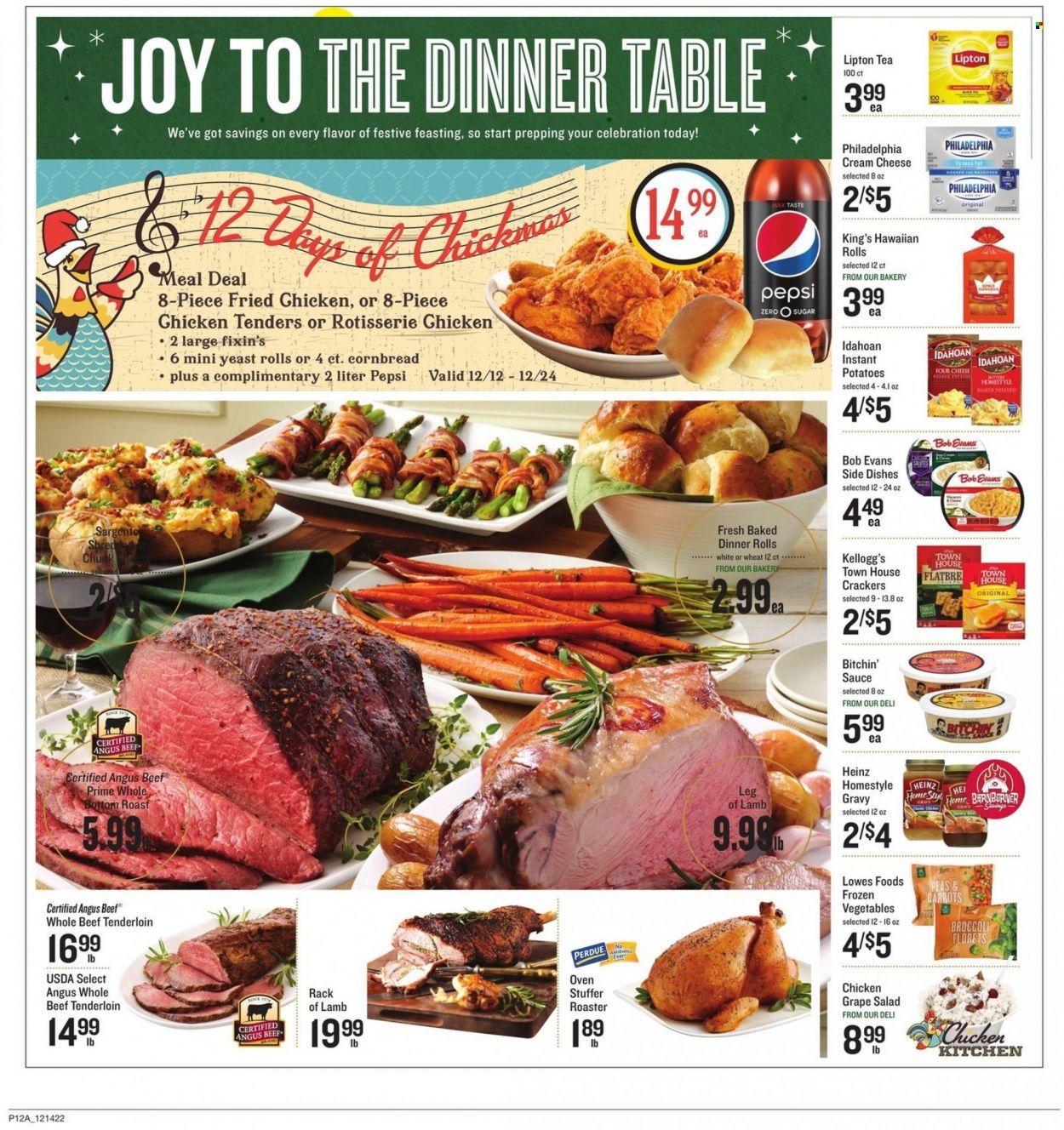 Lowes Foods (NC, SC) Weekly Ad Flyer Specials December 14 to December 24, 2022