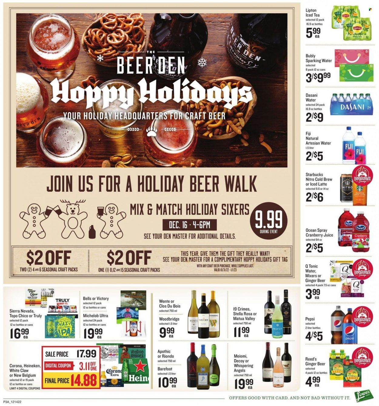 Lowes Foods (NC, SC) Weekly Ad Flyer Specials December 14 to December 24, 2022