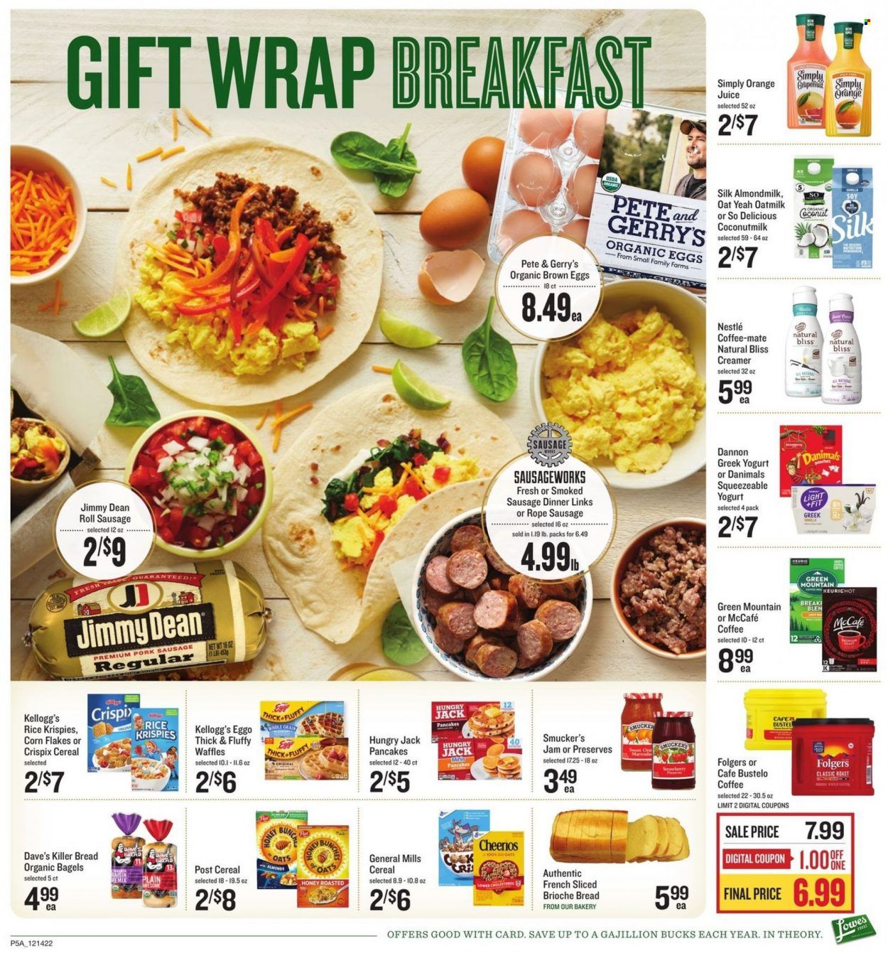 Lowes Foods (NC, SC) Weekly Ad Flyer Specials December 14 to December 24, 2022