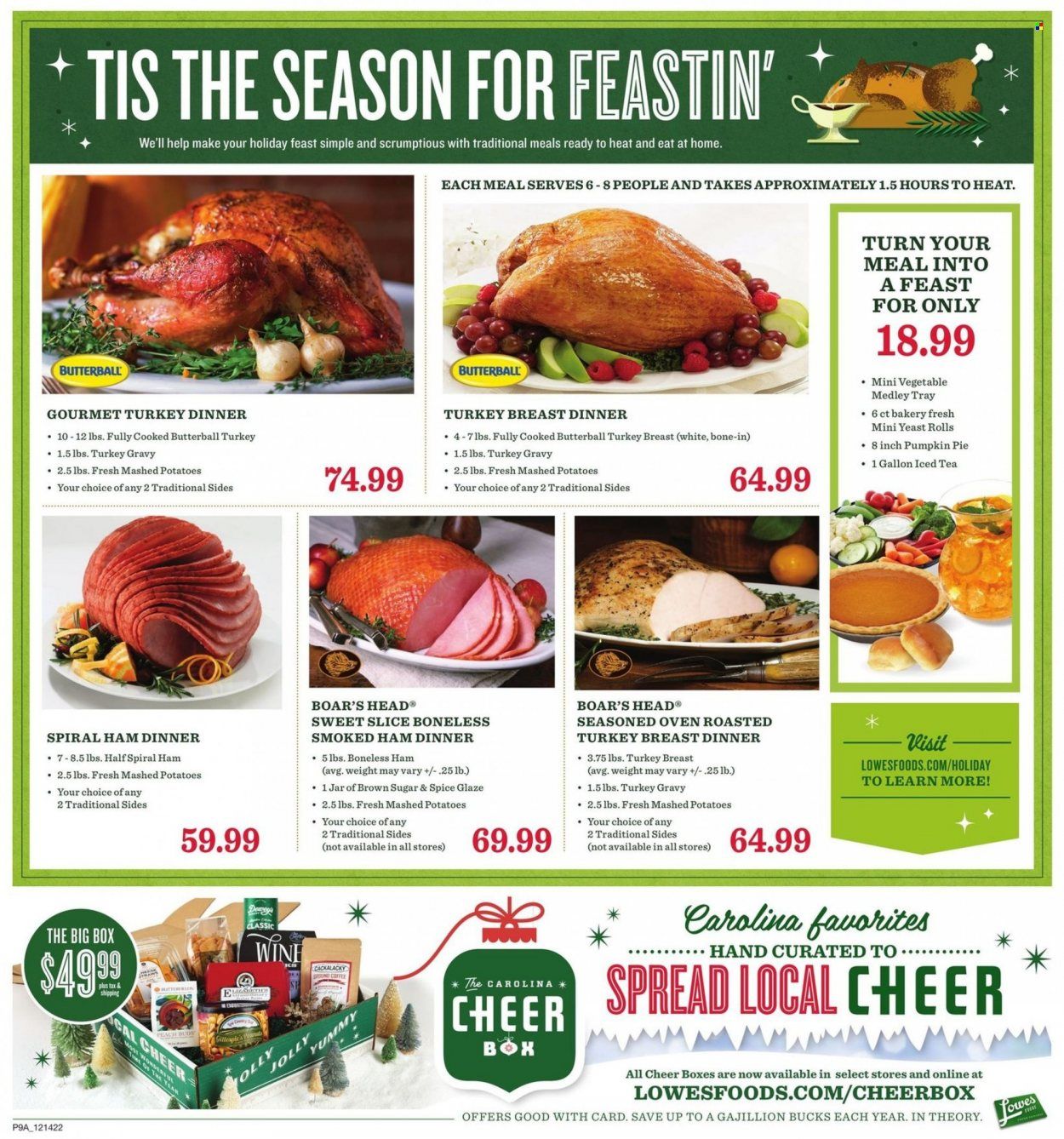 Lowes Foods (NC, SC) Weekly Ad Flyer Specials December 14 to December 24, 2022