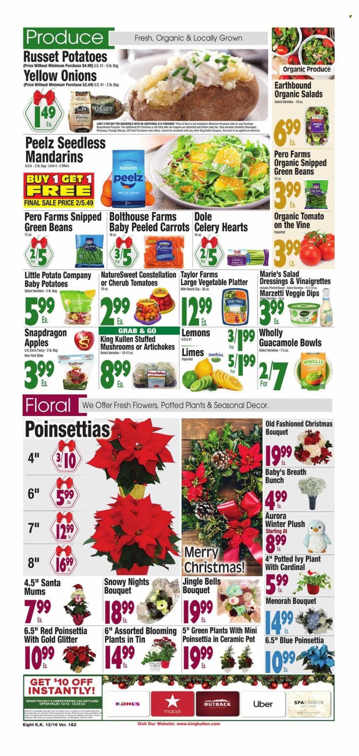 King Kullen (NY) Weekly Ad Flyer Specials December 16 to December 22, 2022