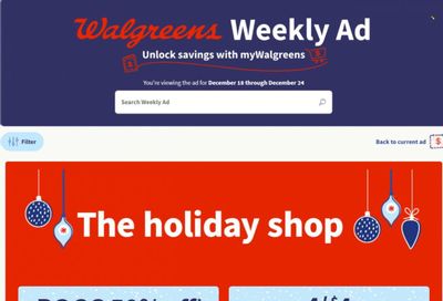 Walgreens Weekly Ad Flyer Specials December 18 to December 24, 2022