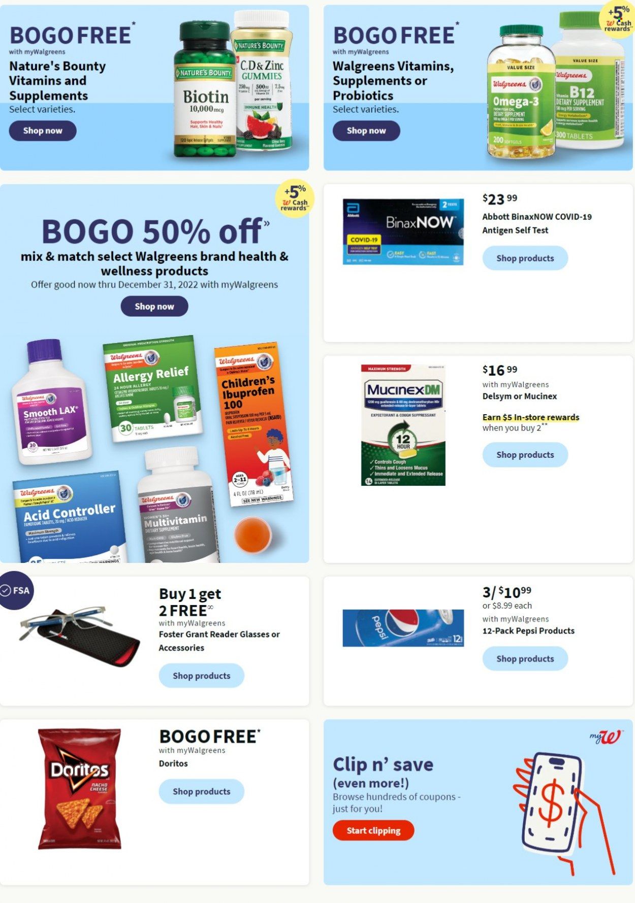 Walgreens Weekly Ad Flyer Specials December 18 to December 24, 2022