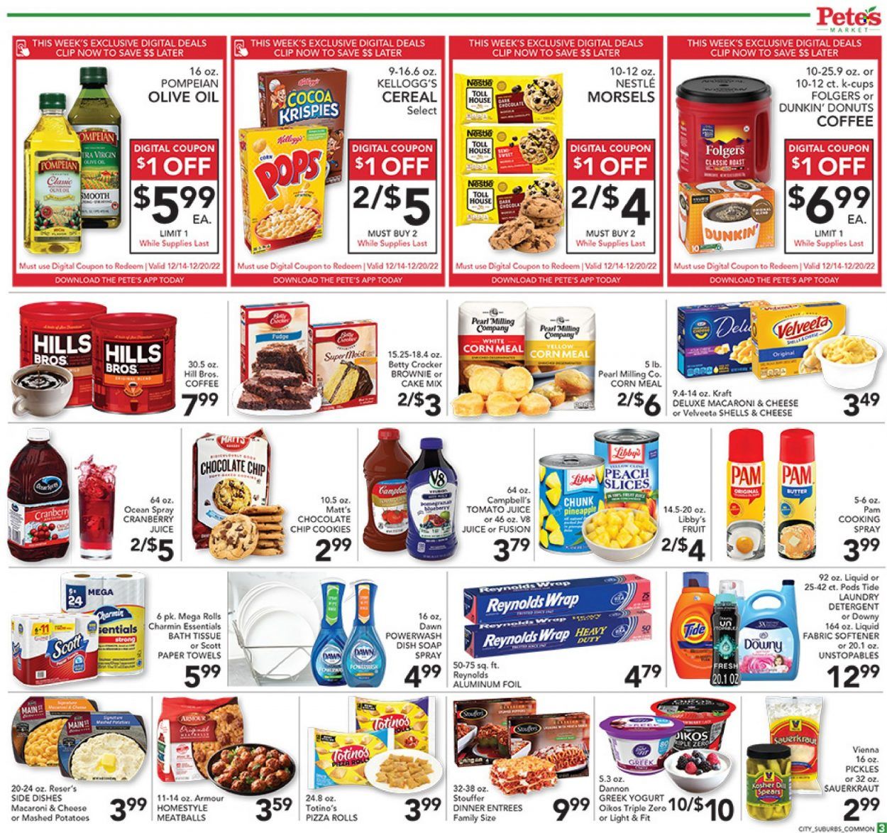 Pete's Fresh Market (IL) Weekly Ad Flyer Specials December 14 to December 20, 2022