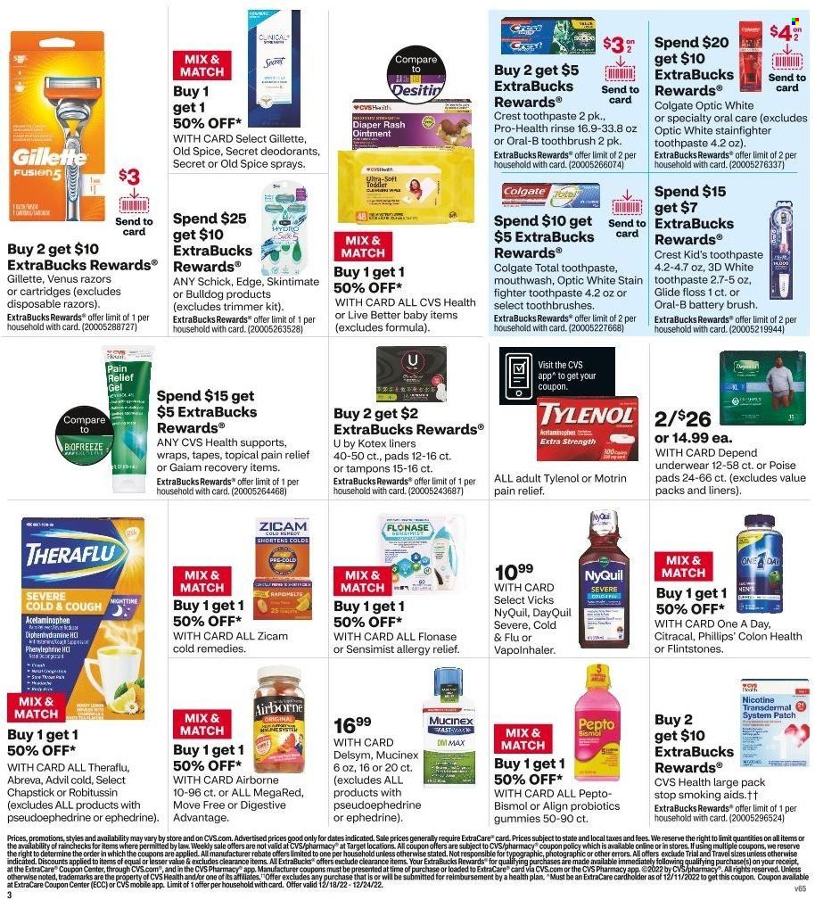 CVS Pharmacy Weekly Ad Flyer Specials December 18 to December 24, 2022