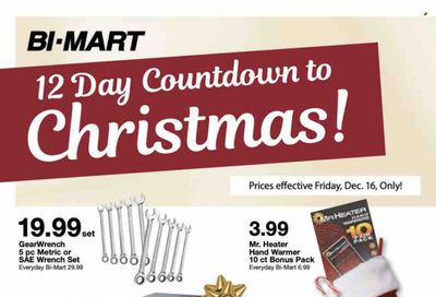 Bi-Mart (ID, OR, WA) Weekly Ad Flyer Specials December 16 to December 16, 2022