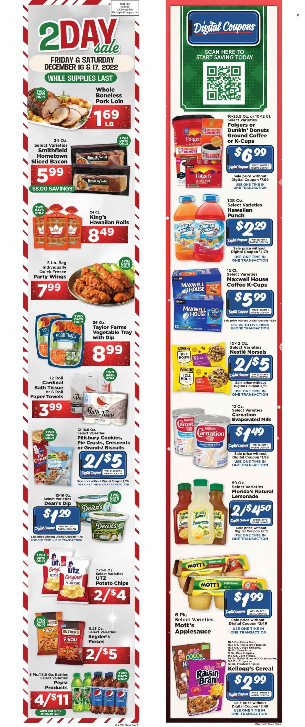 IGA (OH) Weekly Ad Flyer Specials December 14 to December 27, 2022