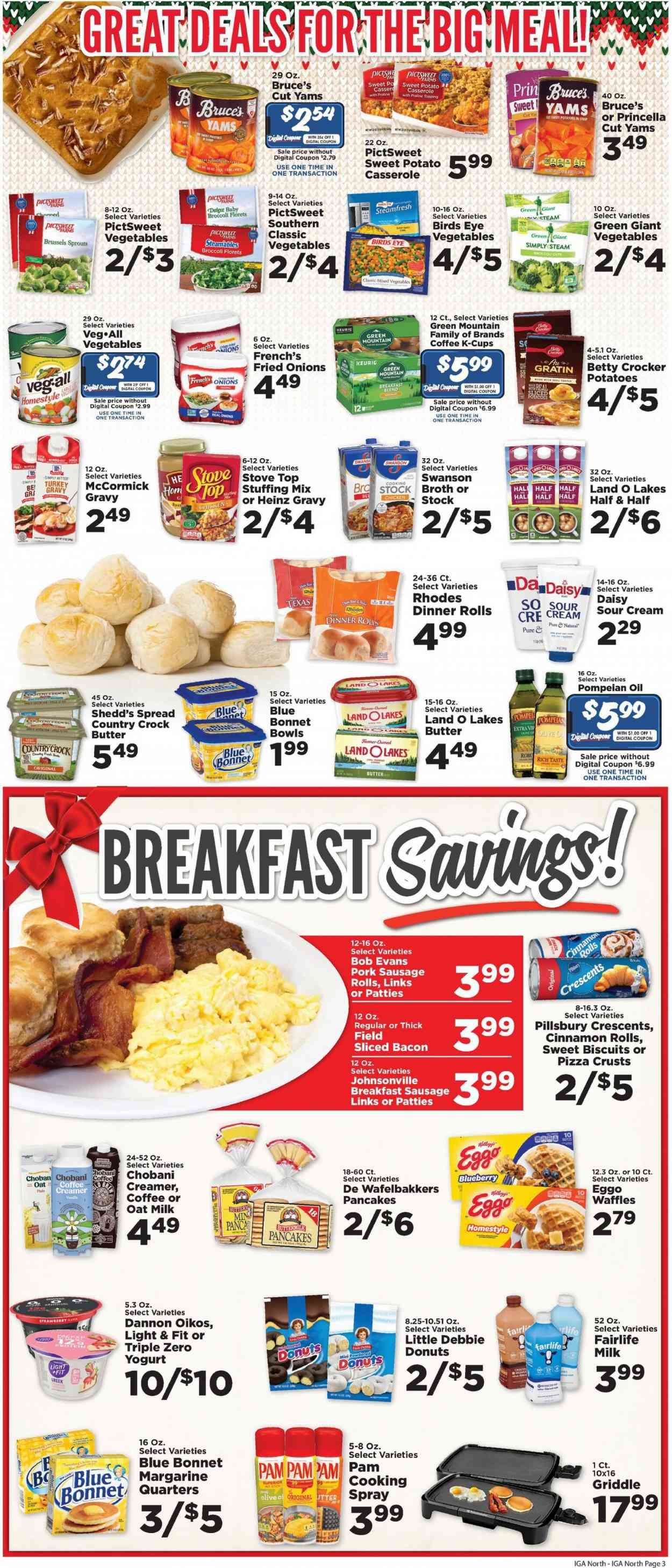 IGA (OH) Weekly Ad Flyer Specials December 14 to December 27, 2022