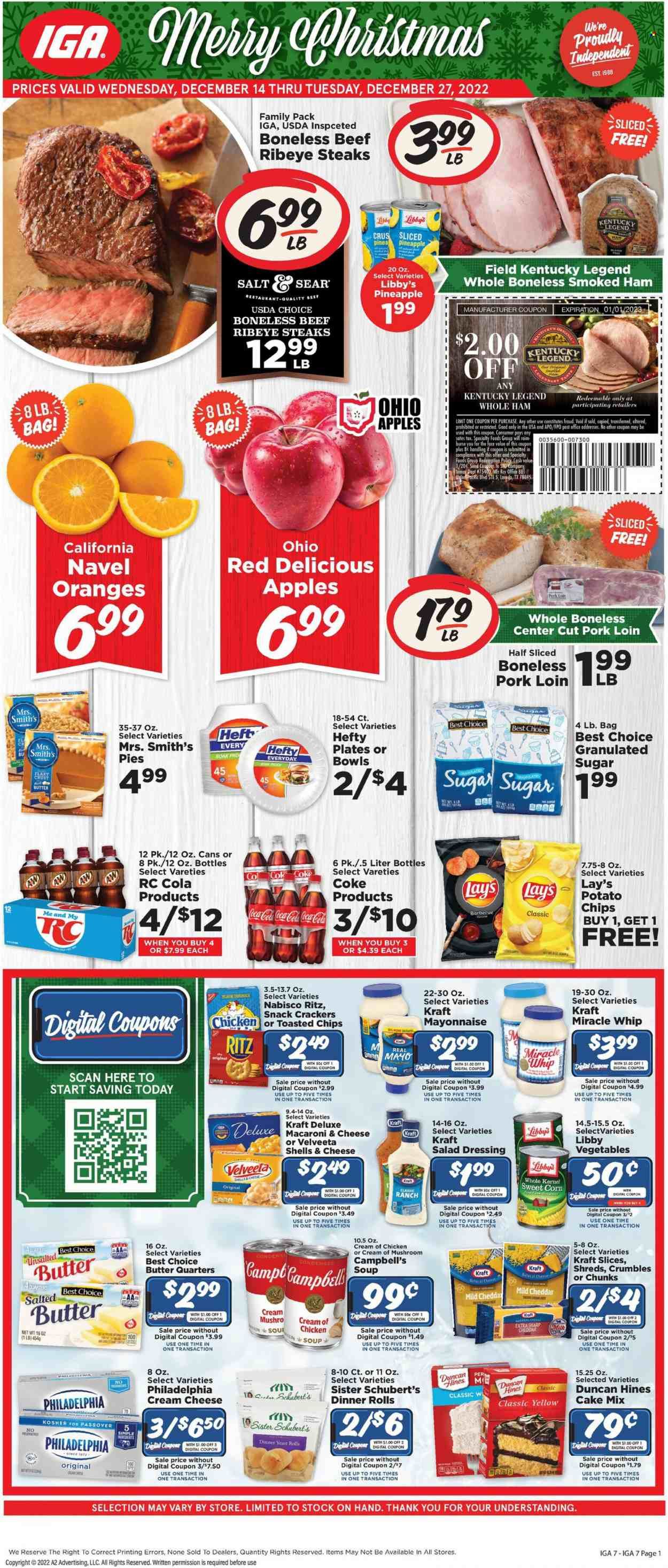 IGA (VA) Weekly Ad Flyer Specials December 14 to December 27, 2022