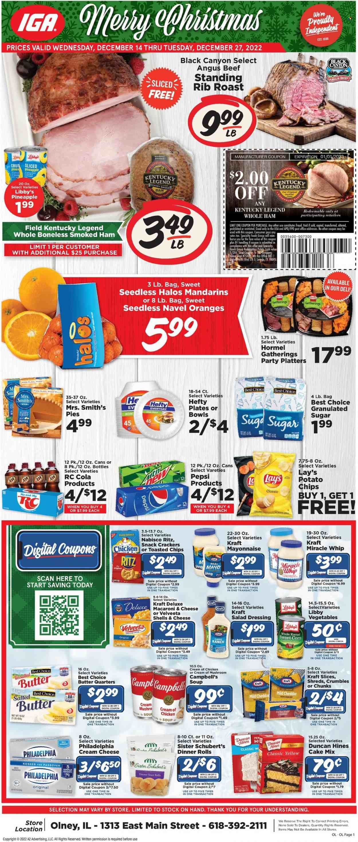 IGA (IL) Weekly Ad Flyer Specials December 14 to December 27, 2022