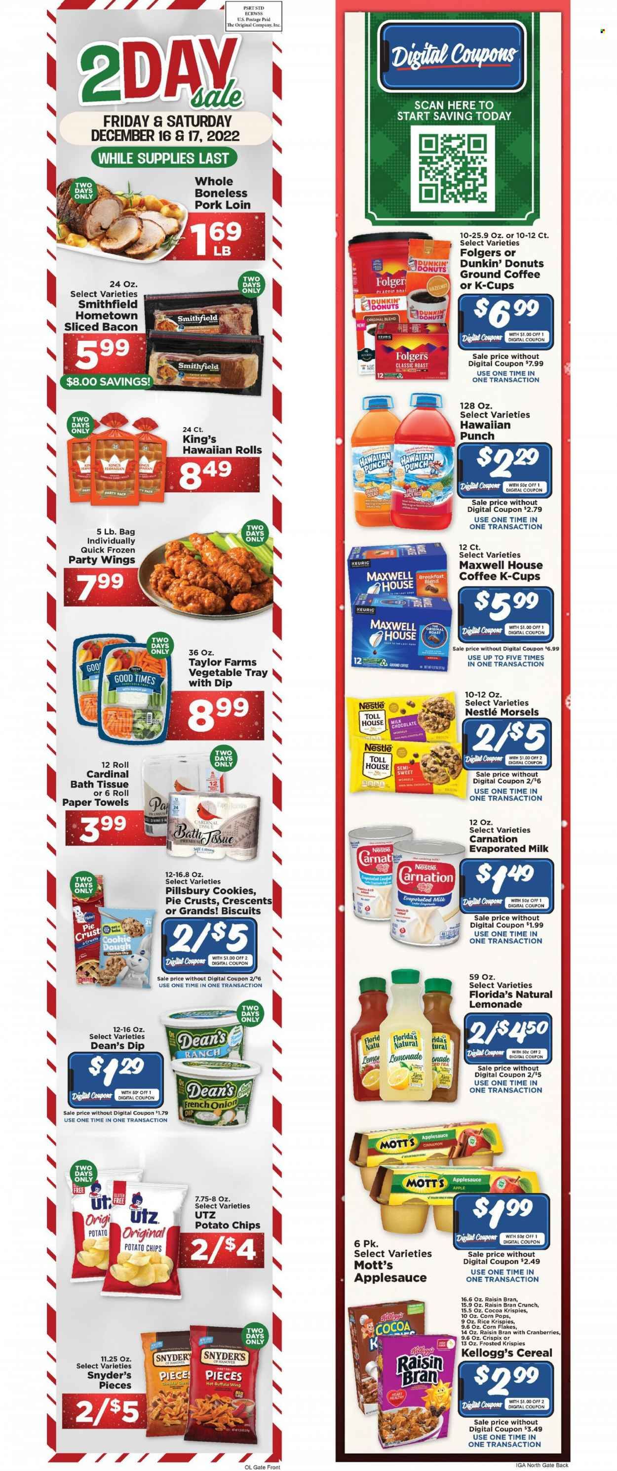 IGA (IL) Weekly Ad Flyer Specials December 14 to December 27, 2022