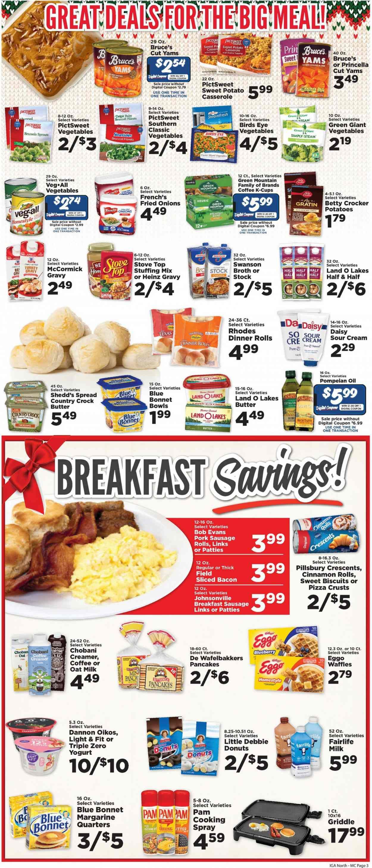 IGA (IL) Weekly Ad Flyer Specials December 14 to December 27, 2022
