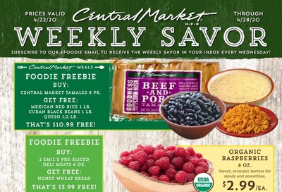 Central Market Weekly Ad & Flyer April 22 to 28