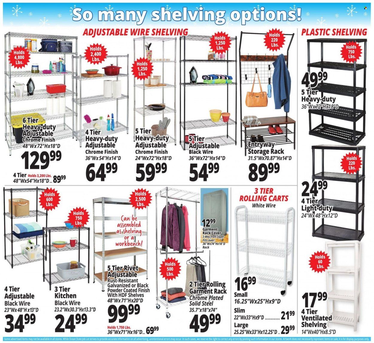 Ocean State Job Lot (CT, MA, ME, NH, NJ, NY, RI, VT) Weekly Ad Flyer Specials December 15 to December 21, 2022