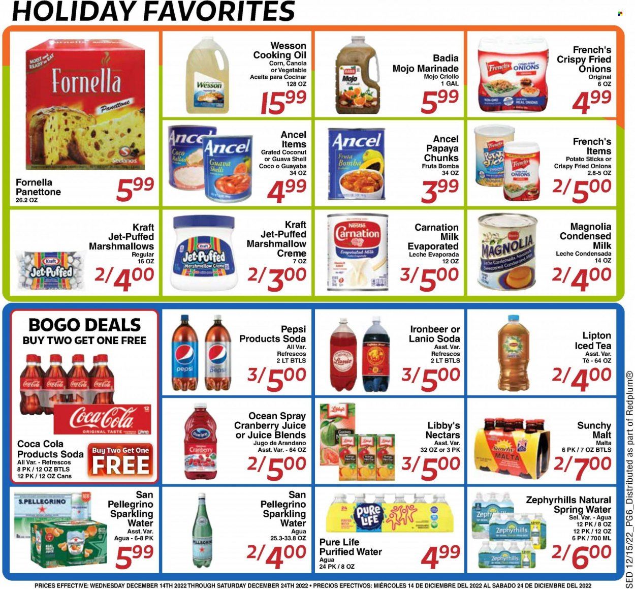 Sedano's Weekly Ad Flyer Specials December 14 to December 24, 2022