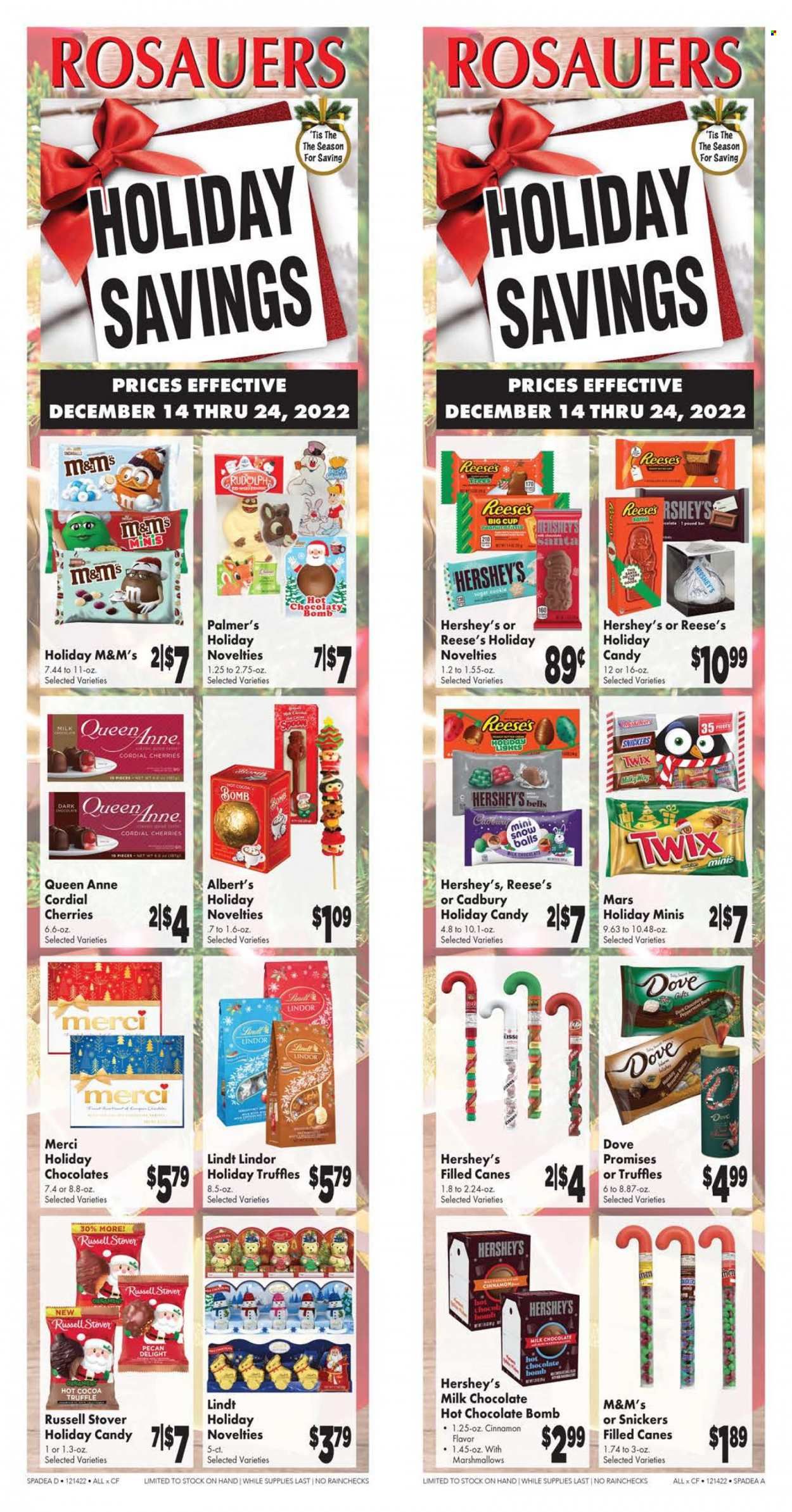 Rosauers (ID, MT, OR, WA) Weekly Ad Flyer Specials December 14 to December 24, 2022