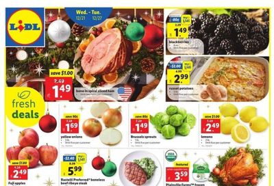 Lidl (GA, MD, NC, NJ, PA, SC, VA) Weekly Ad Flyer Specials December 21 to December 27, 2022