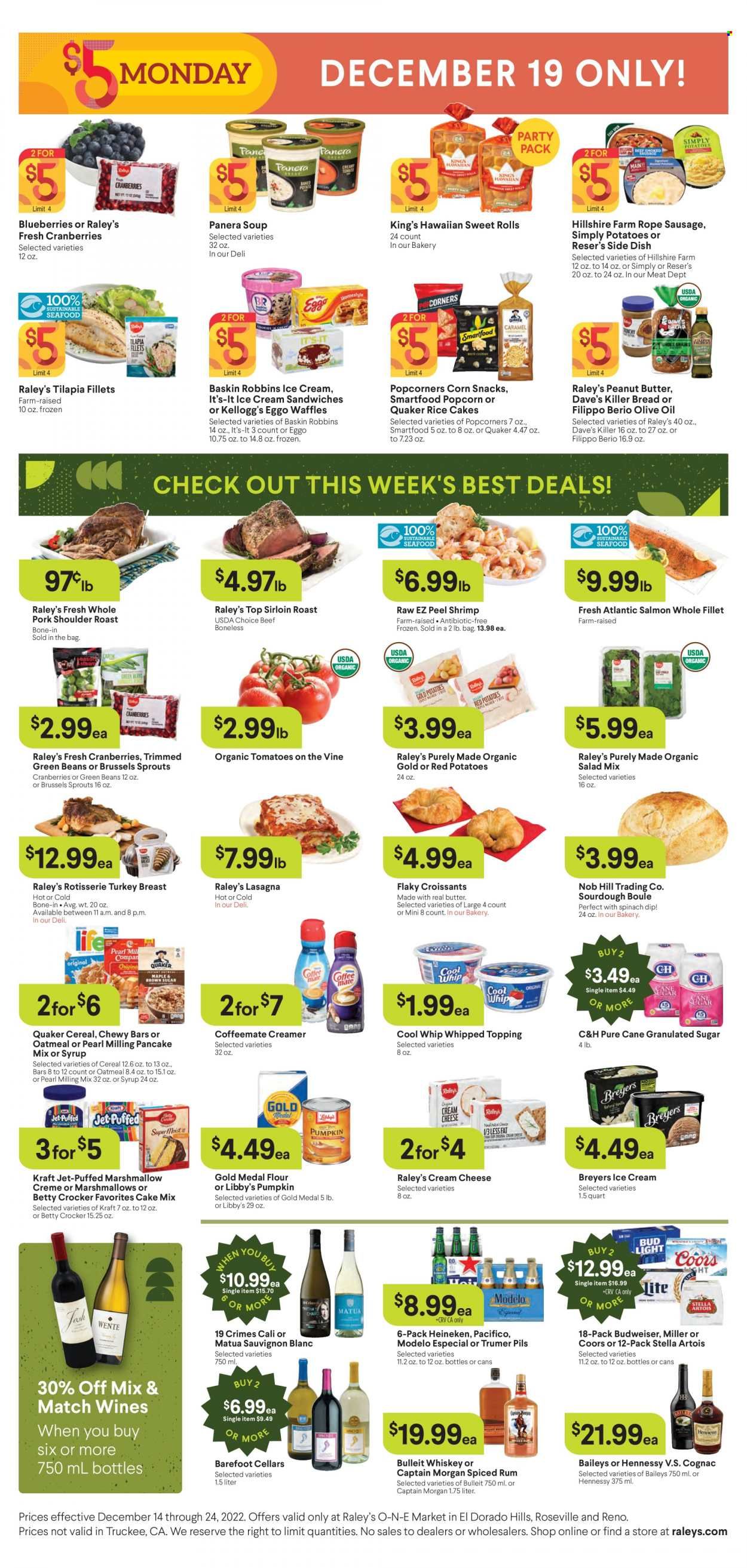 Raley's (CA, NV) Weekly Ad Flyer Specials December 14 to December 24, 2022