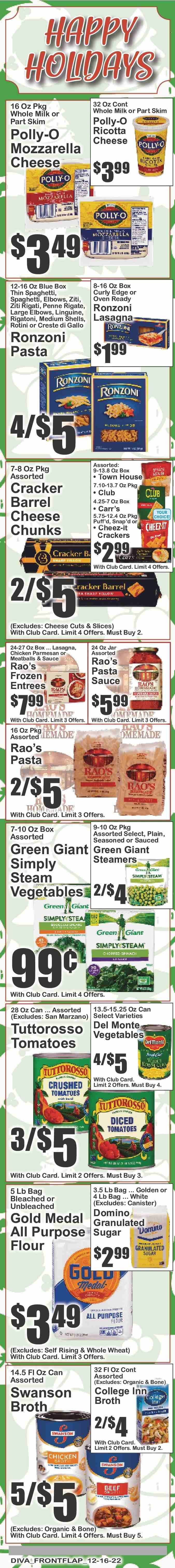 Key Food (NY) Weekly Ad Flyer Specials December 16 to December 22, 2022