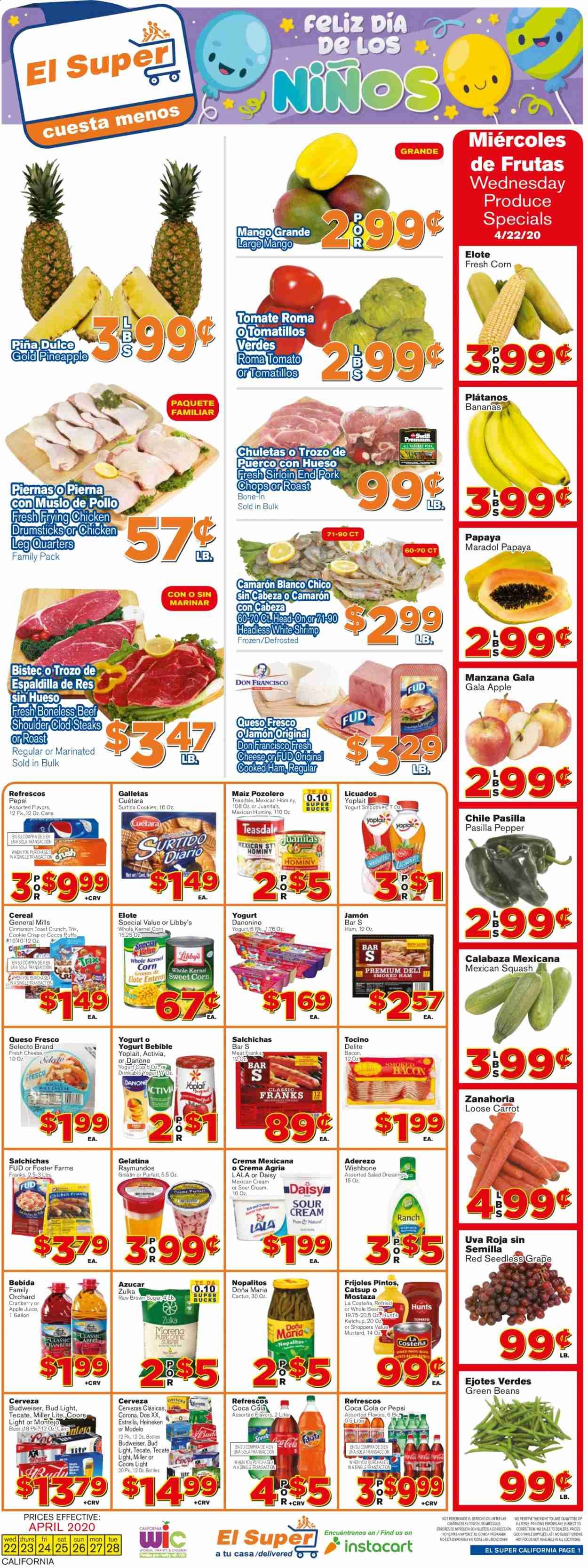 El Super Weekly Ad & Flyer April 22 to 28