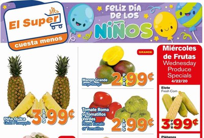 El Super Weekly Ad & Flyer April 22 to 28