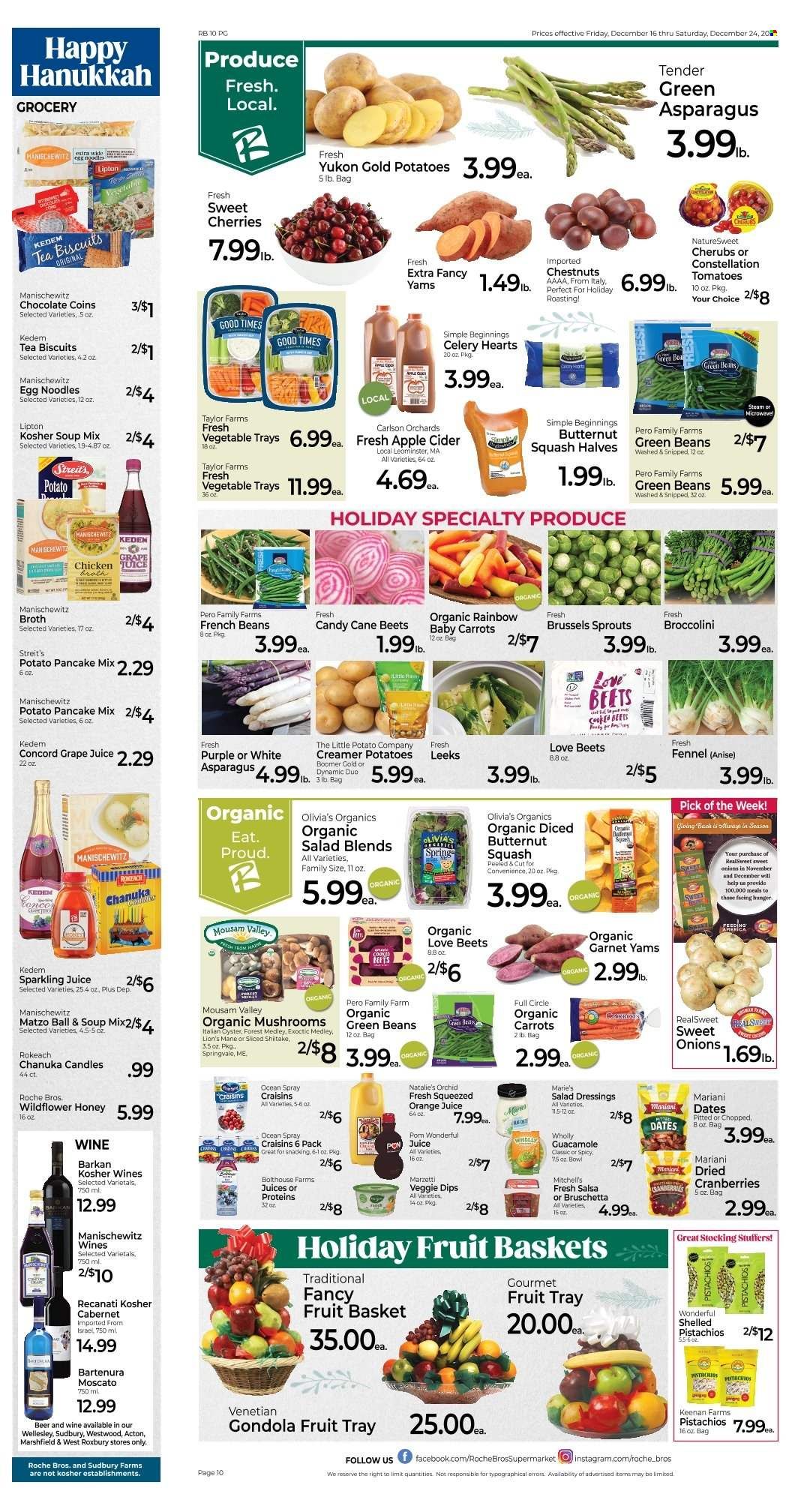 Roche Bros. (MA) Weekly Ad Flyer Specials December 16 to December 24, 2022