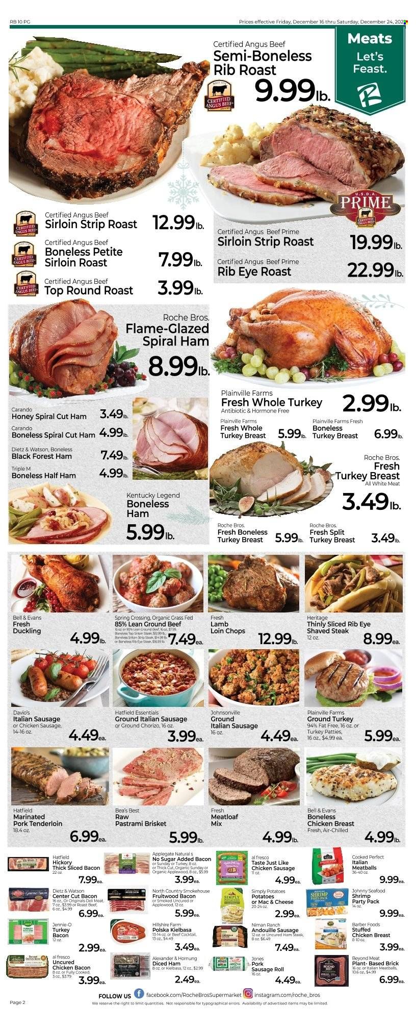 Roche Bros. (MA) Weekly Ad Flyer Specials December 16 to December 24, 2022
