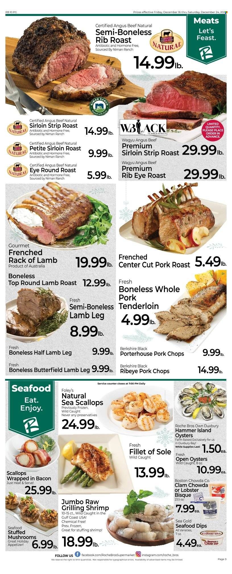 Roche Bros. (MA) Weekly Ad Flyer Specials December 16 to December 24, 2022