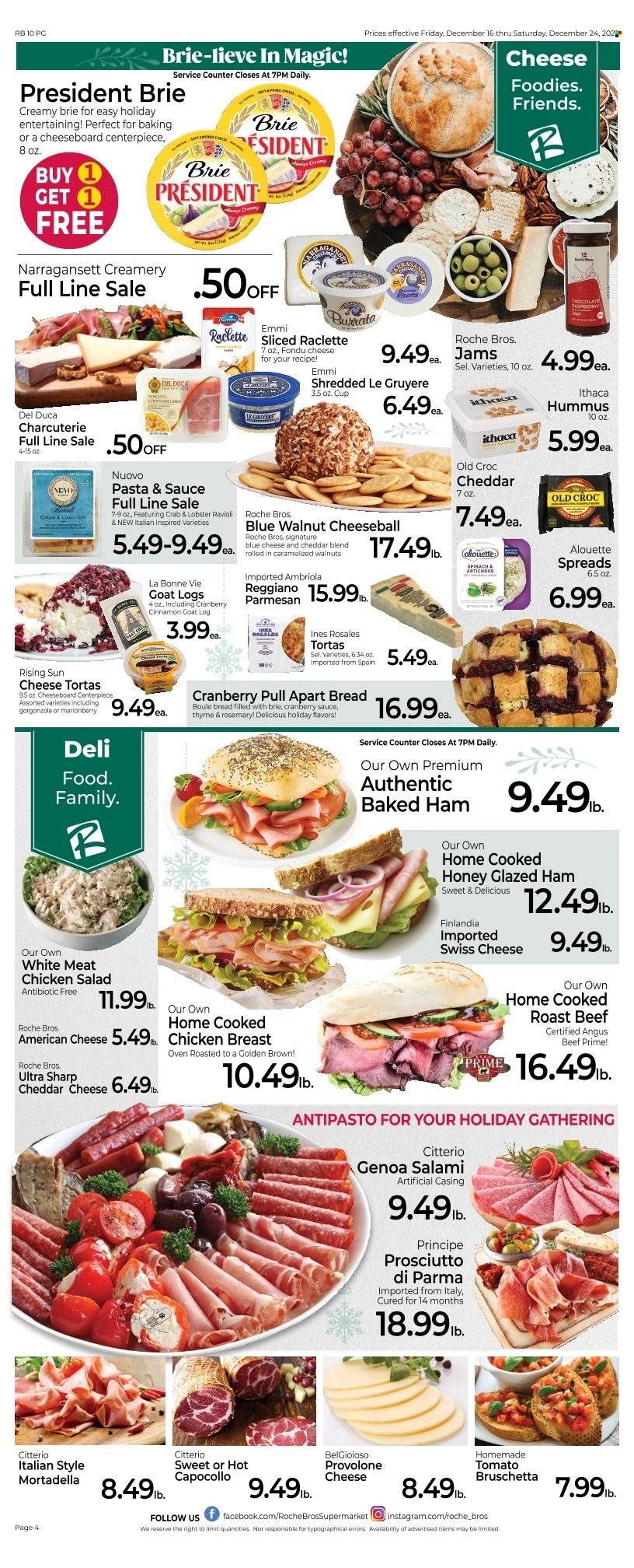 Roche Bros. (MA) Weekly Ad Flyer Specials December 16 to December 24, 2022