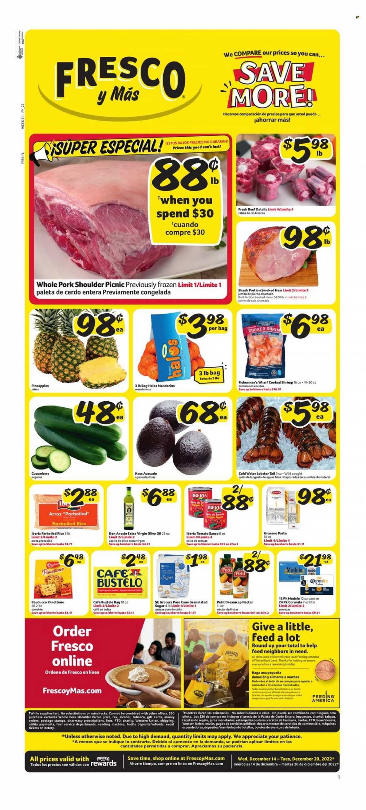 Fresco y Más (FL) Weekly Ad Flyer Specials December 14 to December 20, 2022