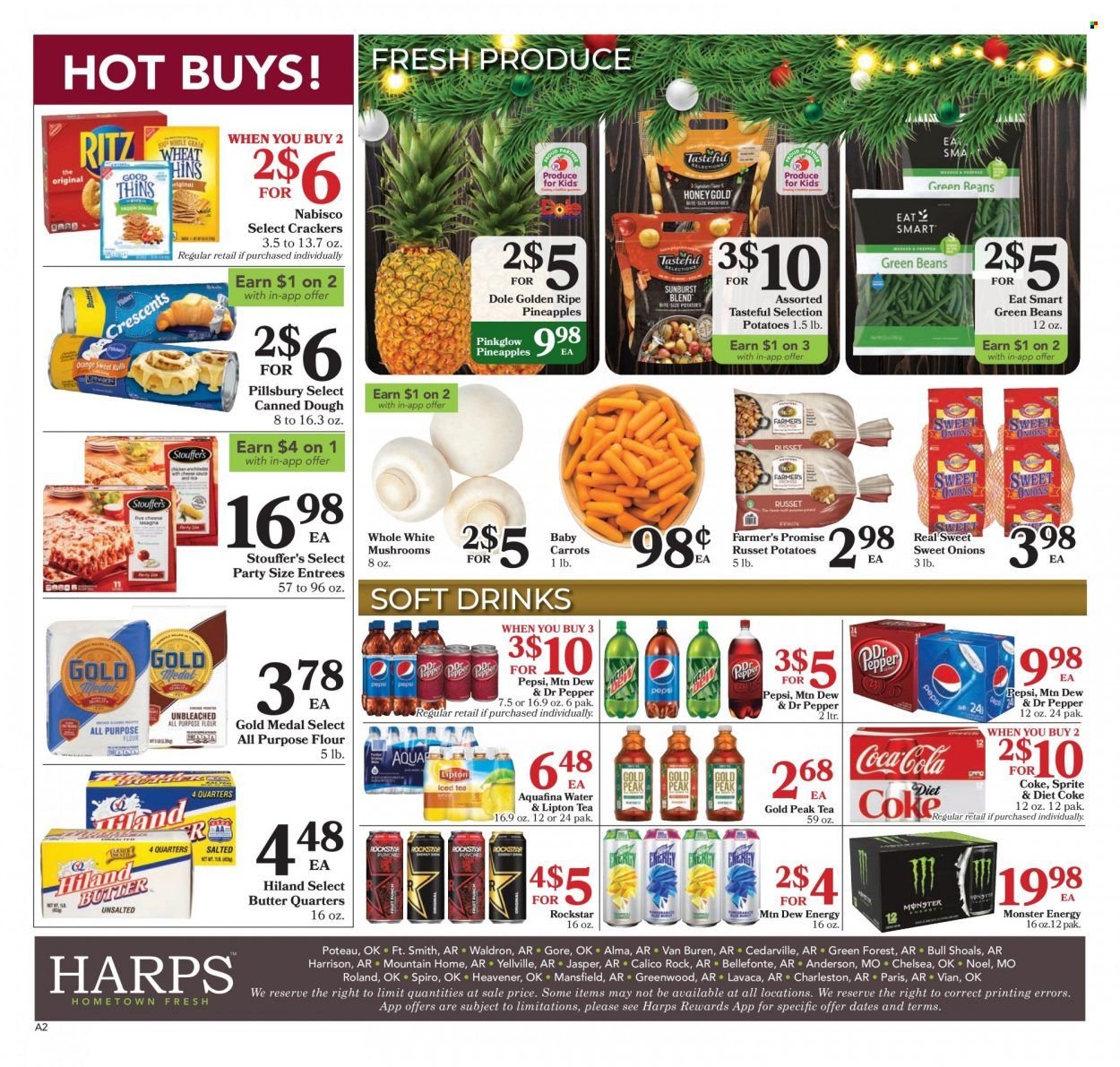 Harps Hometown Fresh (AR, MO, OK) Weekly Ad Flyer Specials December 14 to December 24, 2022