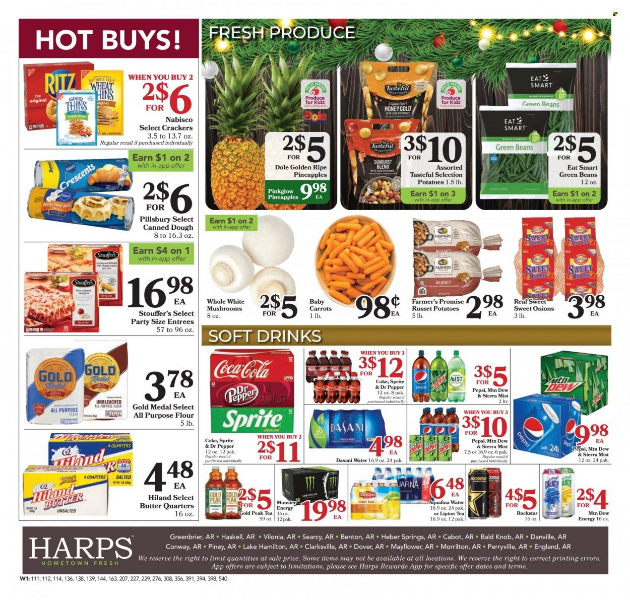 Harps Hometown Fresh (AR) Weekly Ad Flyer Specials December 14 to December 24, 2022