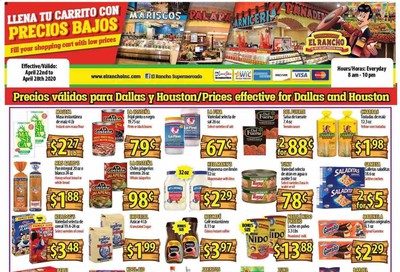 El Rancho Weekly Ad & Flyer April 22 to 28