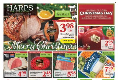 Harps Hometown Fresh (AR, MO, OK) Weekly Ad Flyer Specials December 14 to December 24, 2022