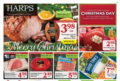 Harps Hometown Fresh (OK) Weekly Ad Flyer Specials December 14 to December 24, 2022
