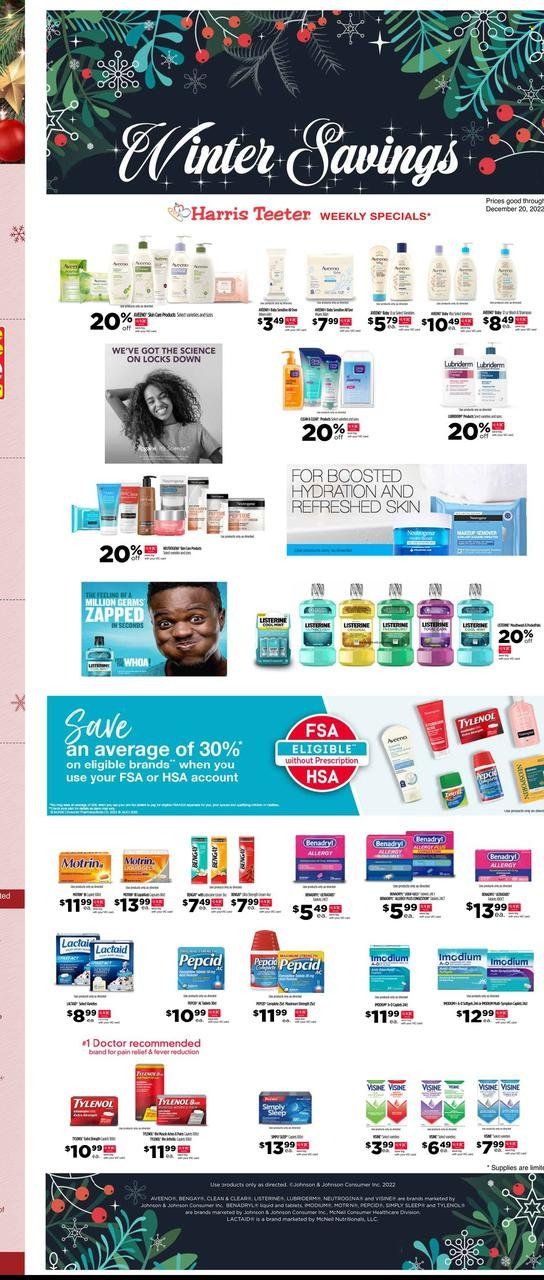 Harris Teeter Weekly Ad Flyer Specials December 14 to December 20, 2022