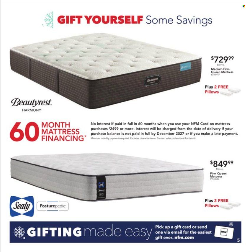 Nebraska Furniture Mart (IA, KS, NE, TX) Weekly Ad Flyer Specials December 16 to December 24, 2022