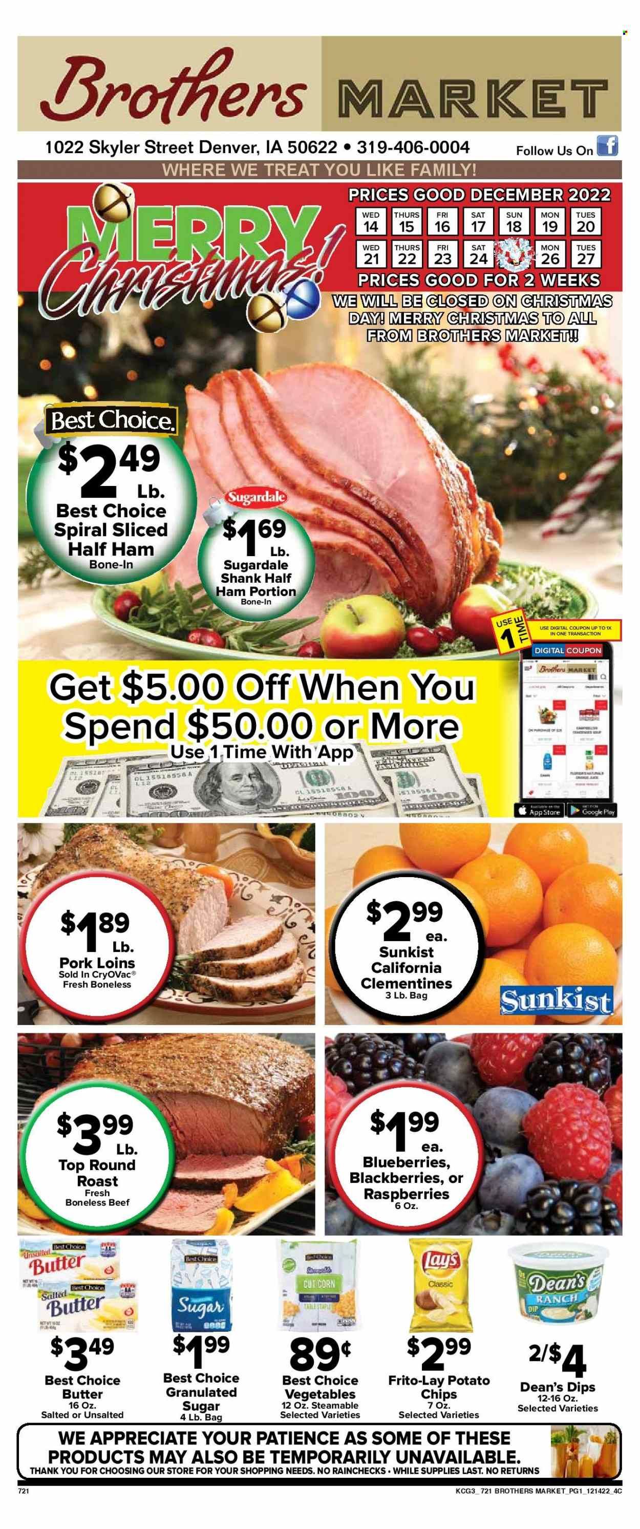 Brothers Market (IA, KS, MO) Weekly Ad Flyer Specials December 14 to December 27, 2022