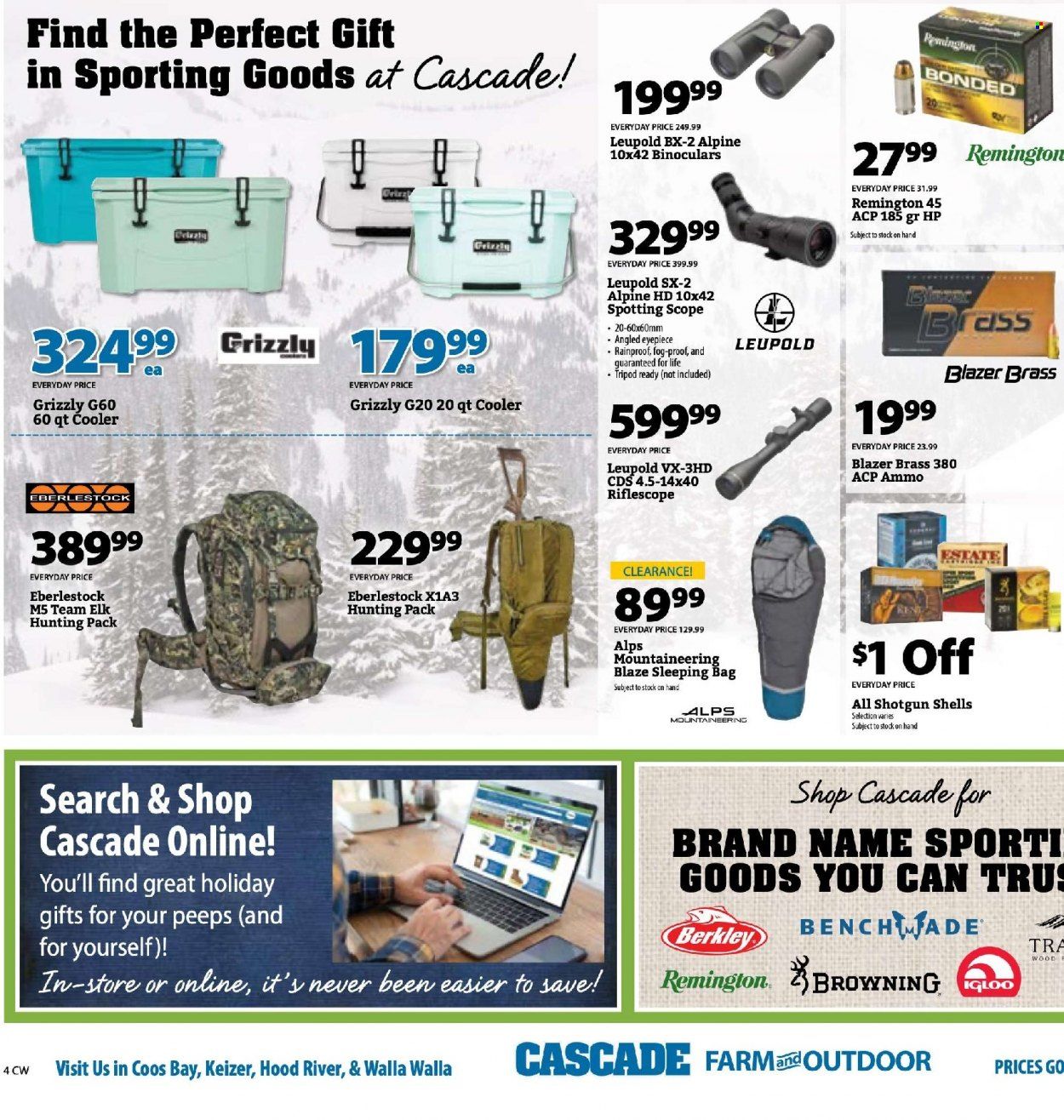 Cascade Farm And Outdoor (OR, WA) Weekly Ad Flyer Specials December 14 to December 27, 2022