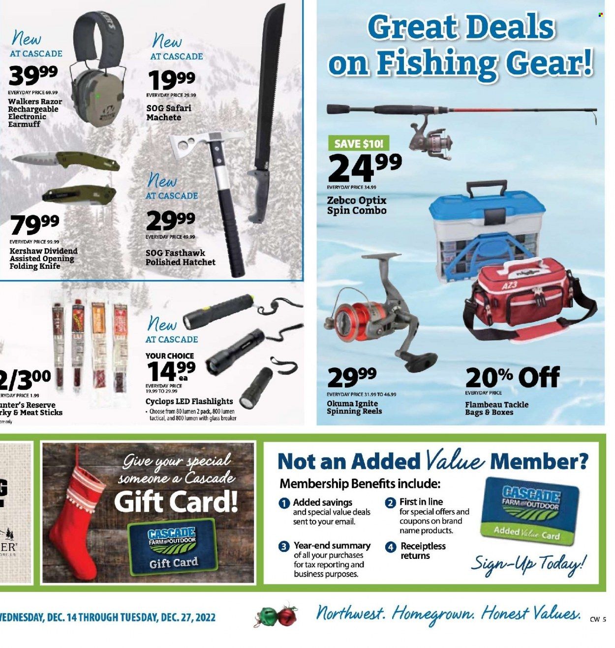 Cascade Farm And Outdoor (OR, WA) Weekly Ad Flyer Specials December 14 to December 27, 2022