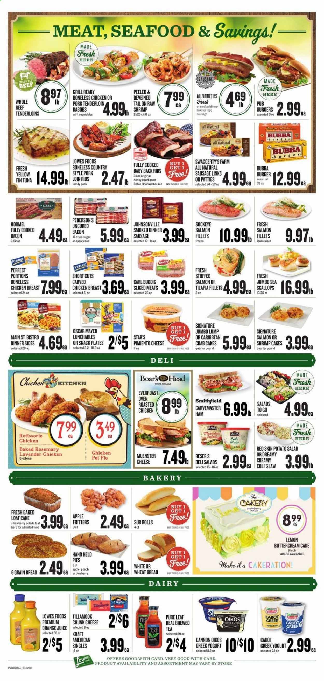 Lowes Foods Weekly Ad & Flyer April 22 to 28