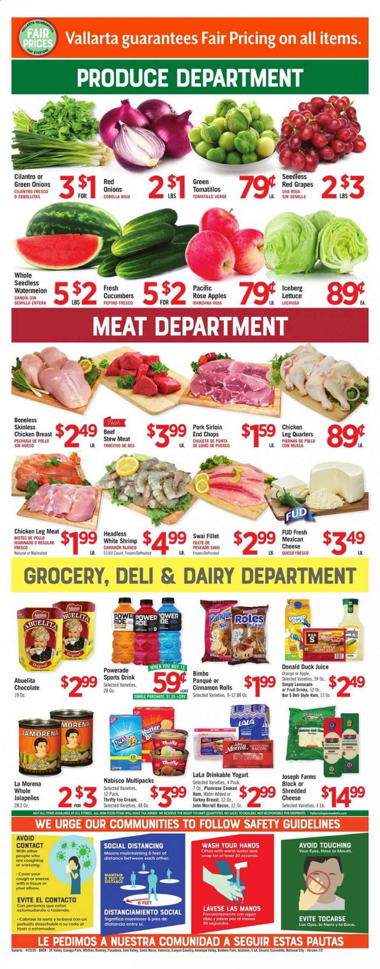 Vallarta Weekly Ad & Flyer April 22 to 28