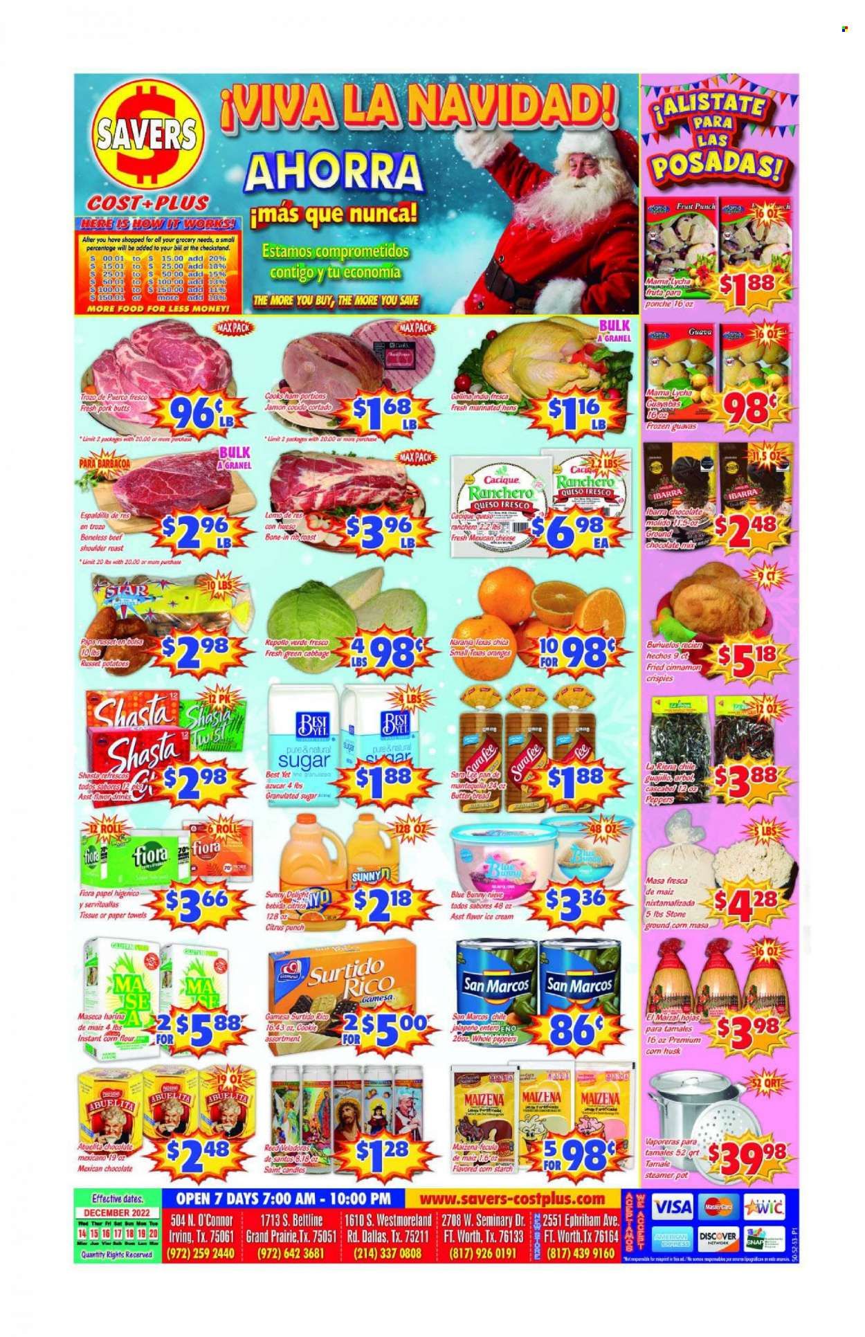 Savers Cost Plus (TX) Weekly Ad Flyer Specials December 14 to December 20, 2022