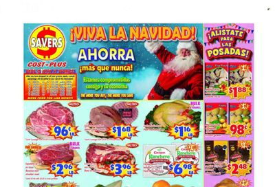 Savers Cost Plus (TX) Weekly Ad Flyer Specials December 14 to December 20, 2022