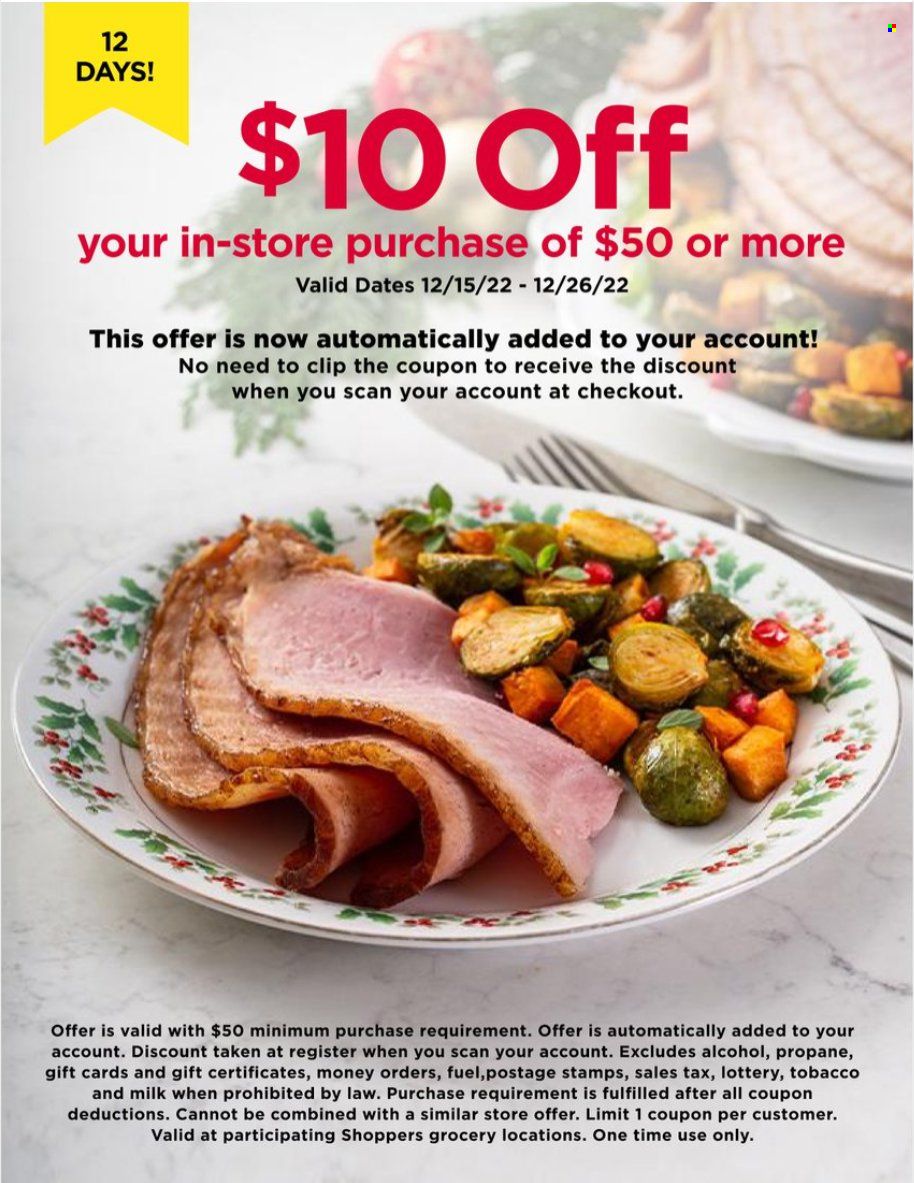 Shoppers (MD, VA) Weekly Ad Flyer Specials December 15 to December 26, 2022