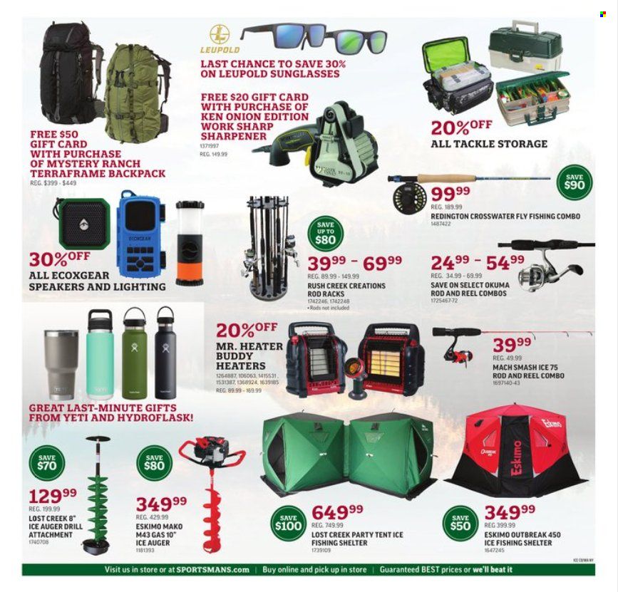 Sportsman's Warehouse Weekly Ad Flyer Specials December 16 to December 24, 2022
