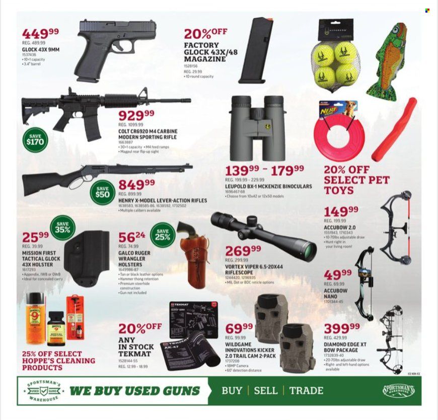 Sportsman's Warehouse Weekly Ad Flyer Specials December 16 to December 24, 2022